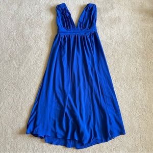 Lulu's Blue Gown Dress size XL